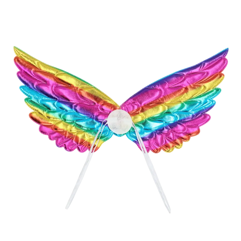 Kit Unicornio Arco Iris Infantil - Hada Fantasía Accesorios Disfraz