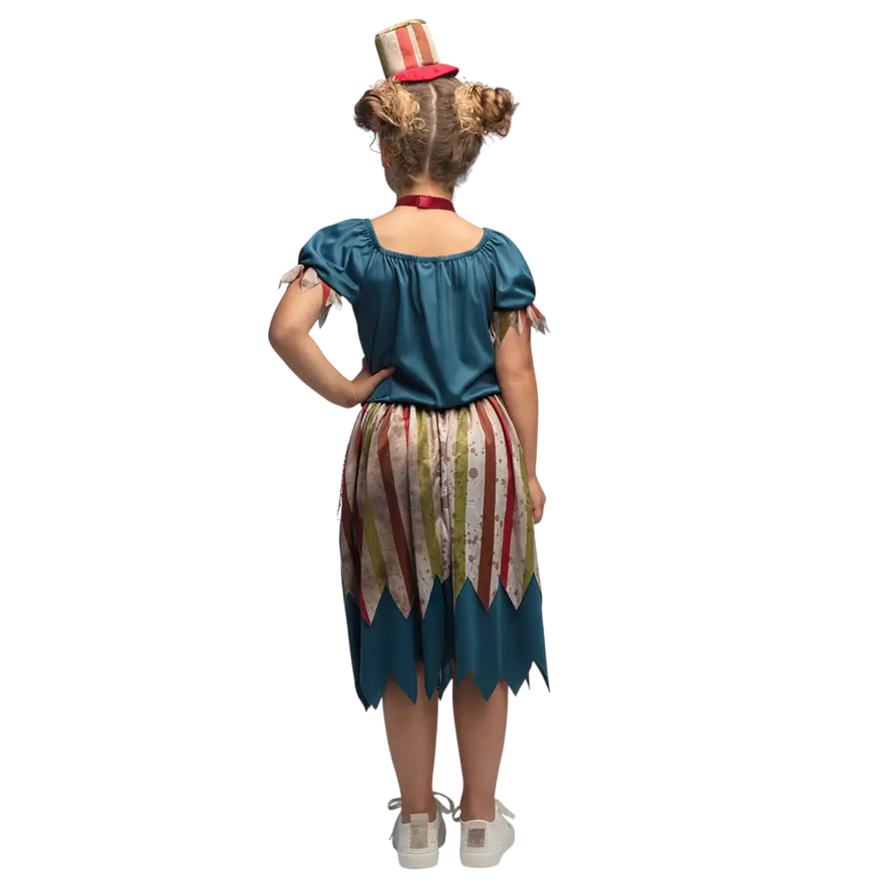 Disfraz de Payaso Malvado para Niña 10-12 años - Halloween Horror Disfraz