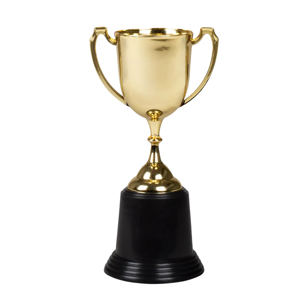 Trophée Or Coupe Victoire - Recompensa Concurso de Juegos de Cumpleaños