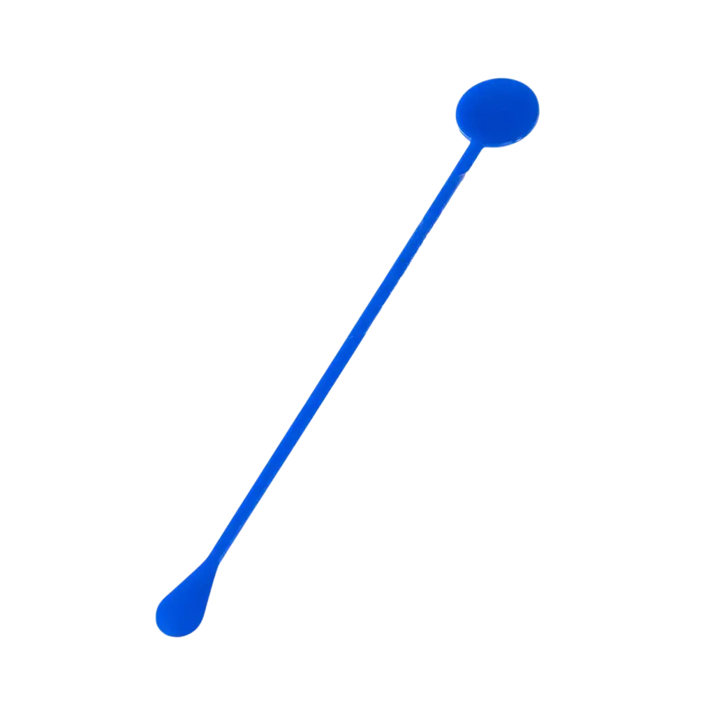Agitador de Cóctel Estándar 22cm en PP Azul - Reutilizable (Paquete de 100)