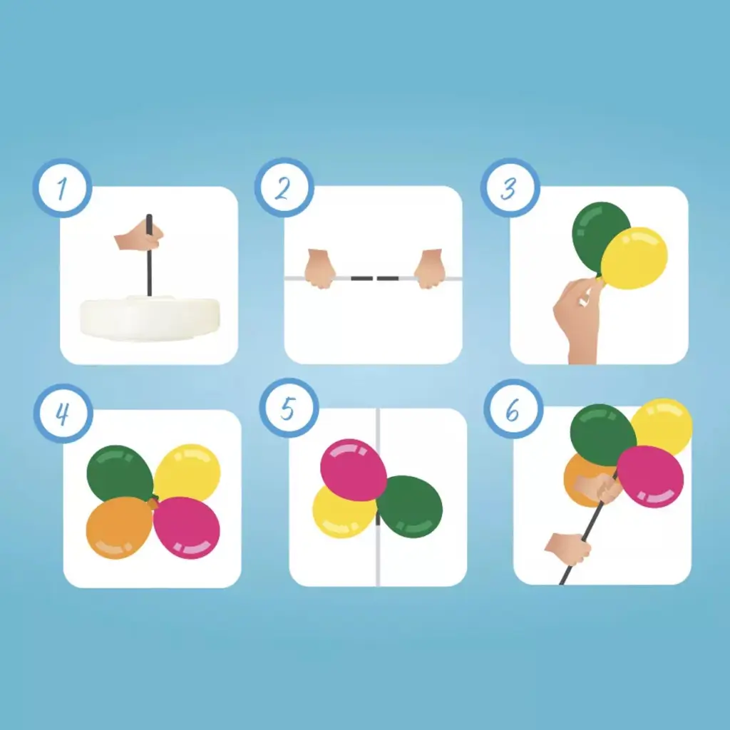 Estructura de arco de globo - 3m x 3m