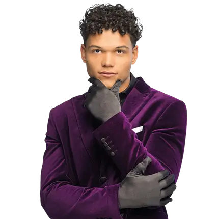 Guantes de muñeca Basic negros