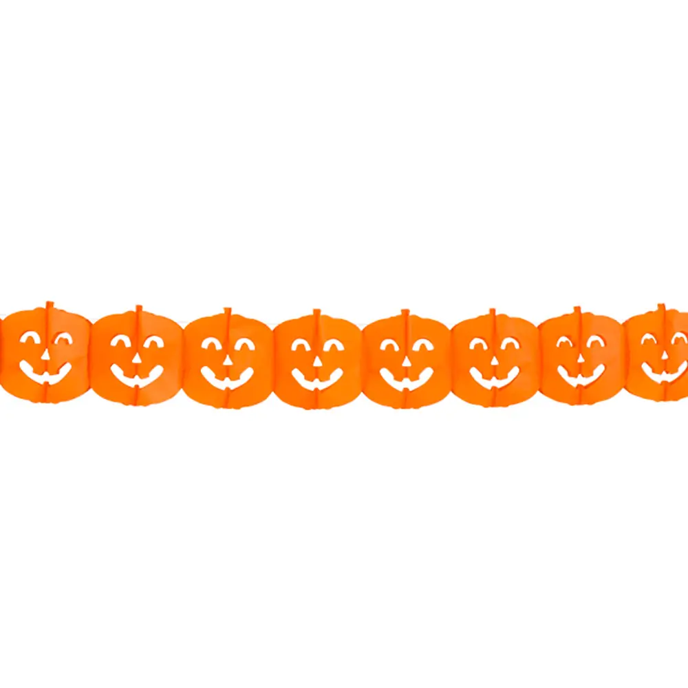 Guirnalda de calabazas de Halloween
