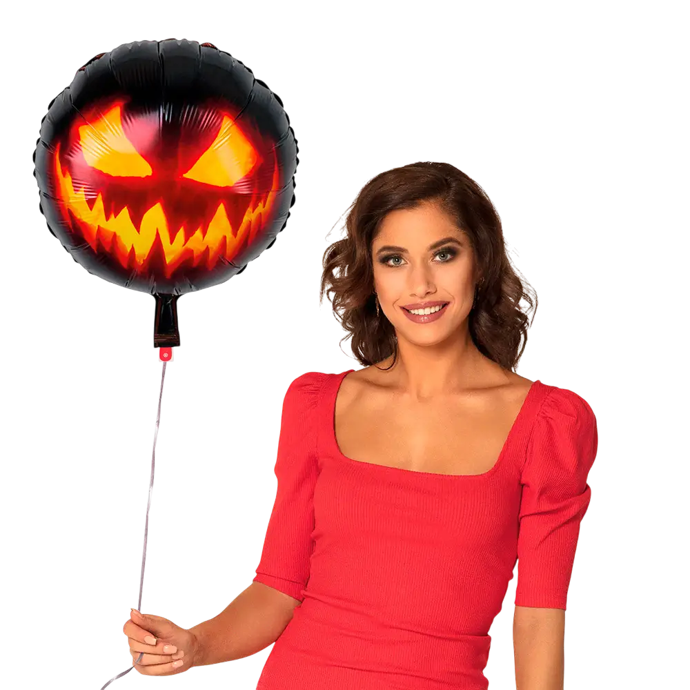 Halloween globo calabaza de miedo