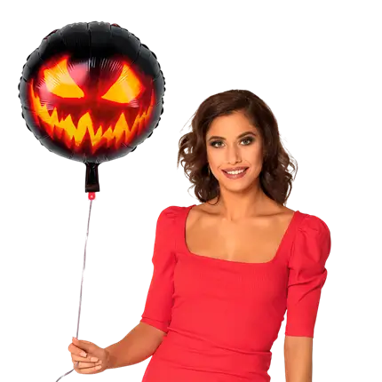 Halloween globo calabaza de miedo