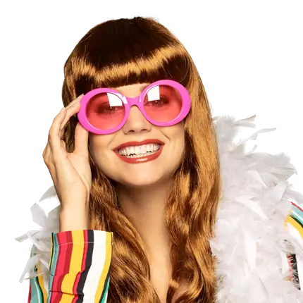 Gafas de sol Jackie rosa neón