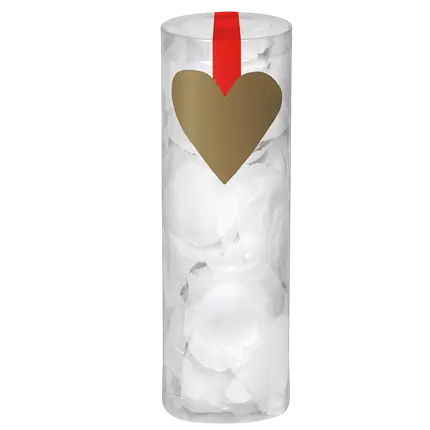 288 Pétalos de rosa blanca