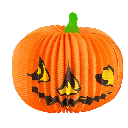Calabaza de papel de Halloween Linterna 36 cm