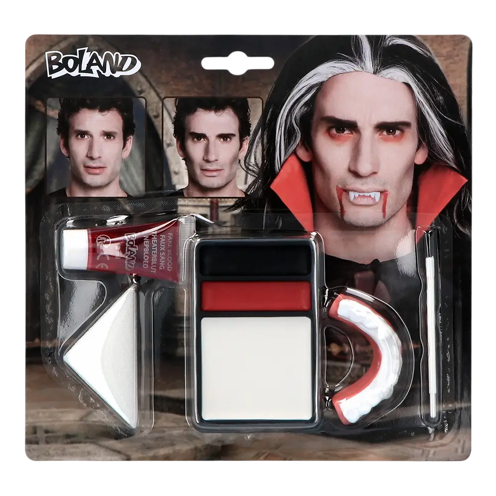 Kit de maquillaje de vampiro para Halloween