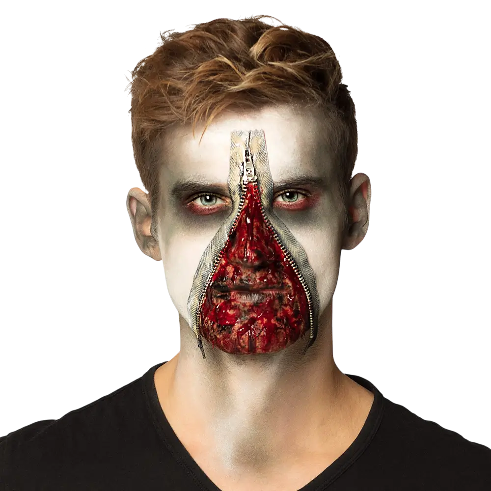 Kit de maquillaje Zombie zip