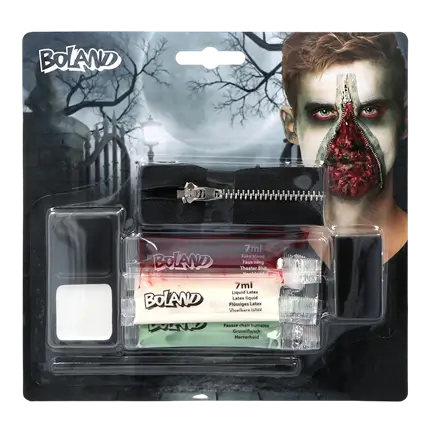 Kit de maquillaje Zombie zip