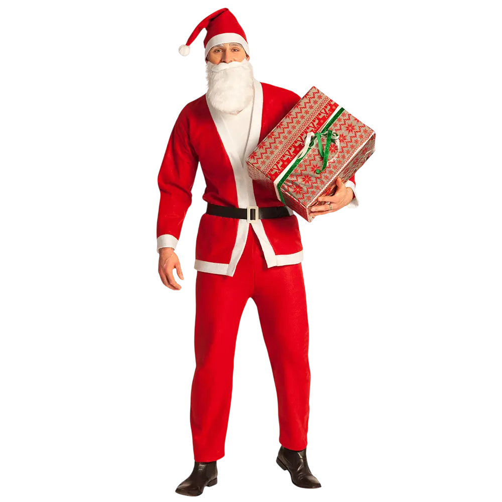 Disfraz de Papá Noel adulto