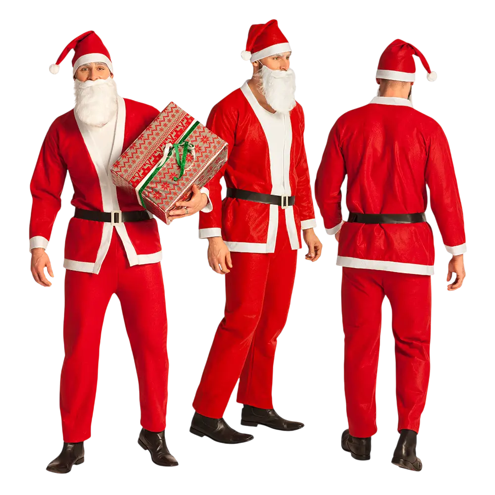 Disfraz de Papá Noel adulto