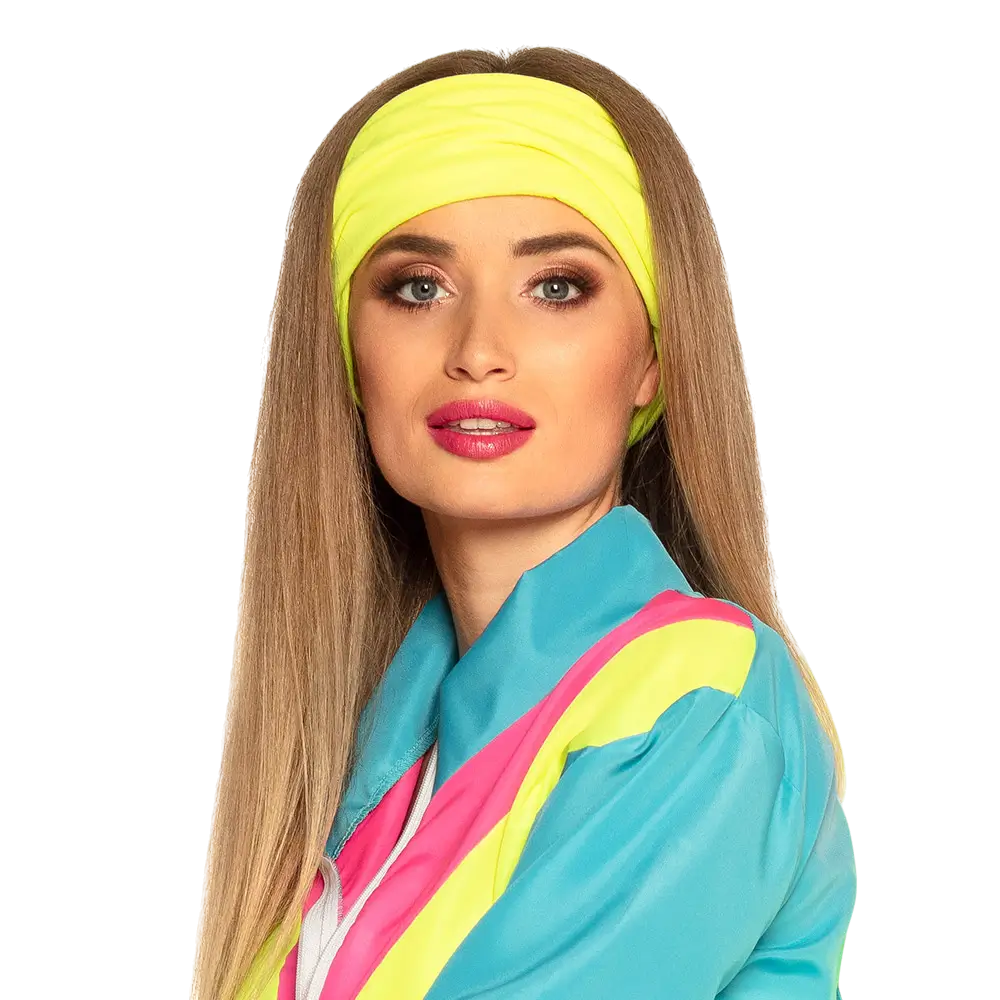 Chándal retro azul neón de mujer - S