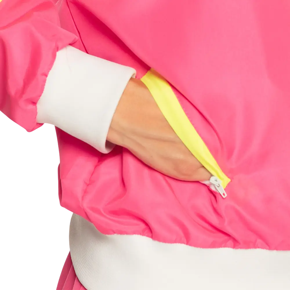 Disfraz de chándal retro rosa neón para mujer - L