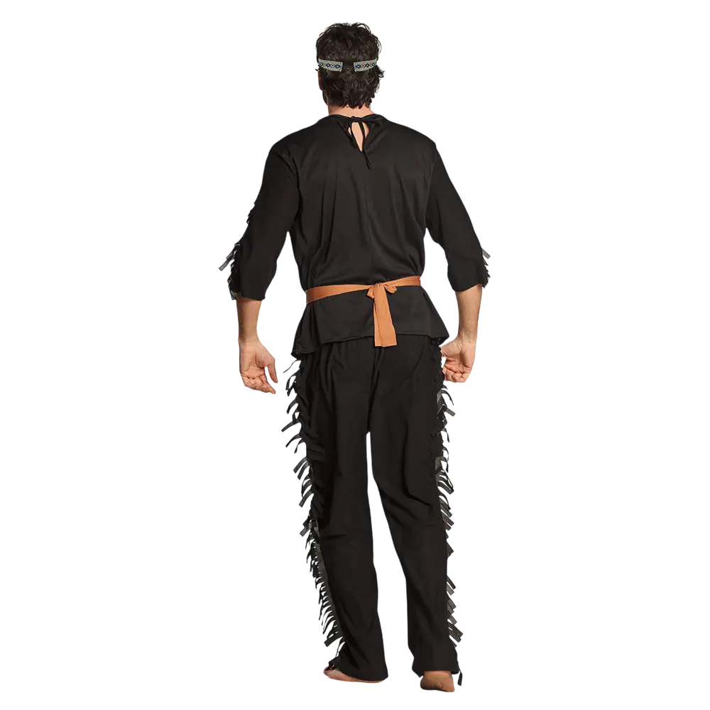 Traje de indio marrón para hombre - 54/56