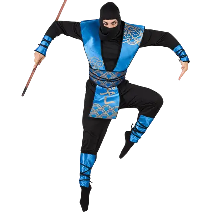 Nube Azul Ninja disfraz adulto - 54/56
