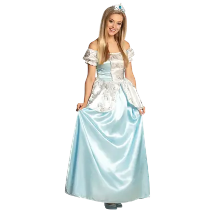 Vestido princesa azul claro mujer disfraz - 40/42