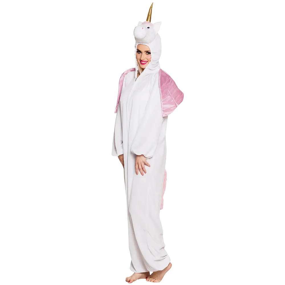 Disfraz de peluche de unicornio para adulto