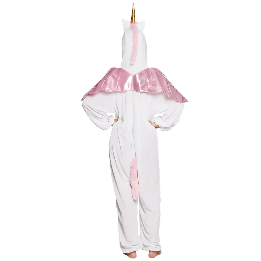 Disfraz de peluche de unicornio para adulto