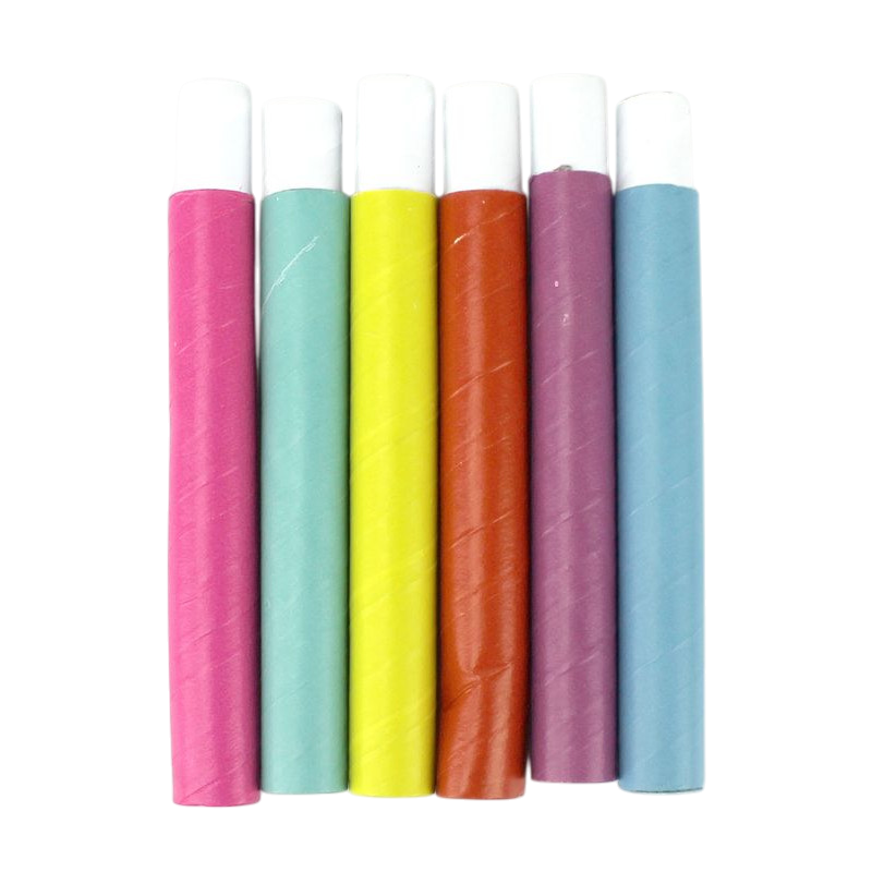 12 cerbatanas multicolores