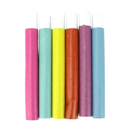 12 cerbatanas multicolores