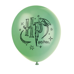 8 globos de látex de Harry Potter