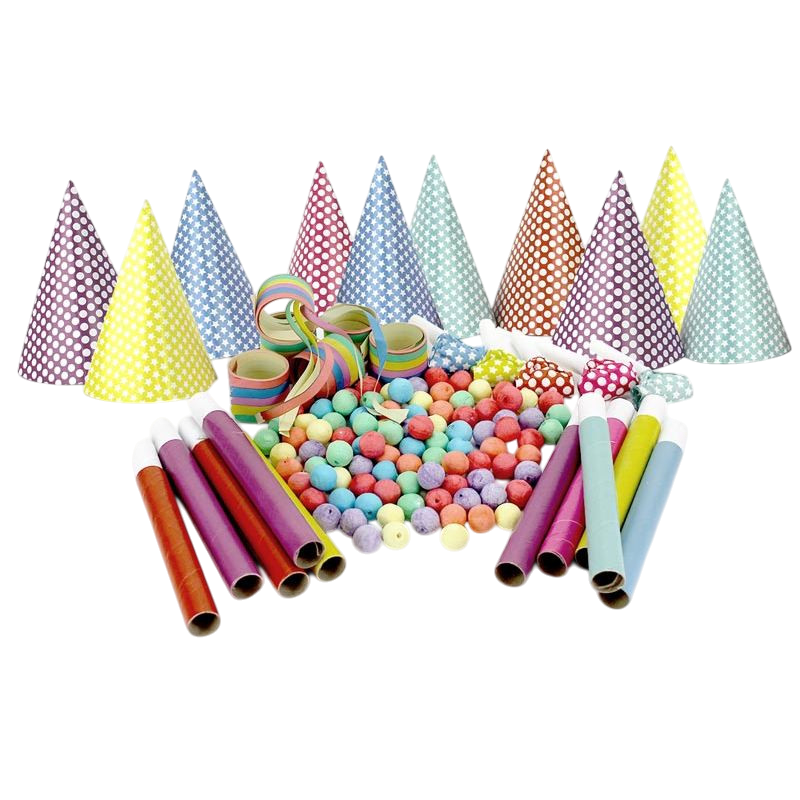 Kit de fiesta de Nochevieja para 10 personas