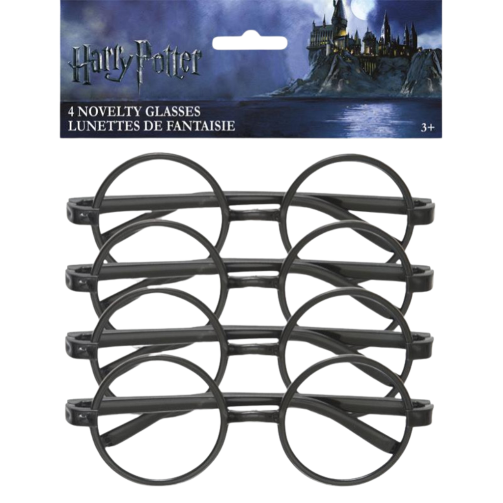 4 pares de gafas redondas Harry Potter