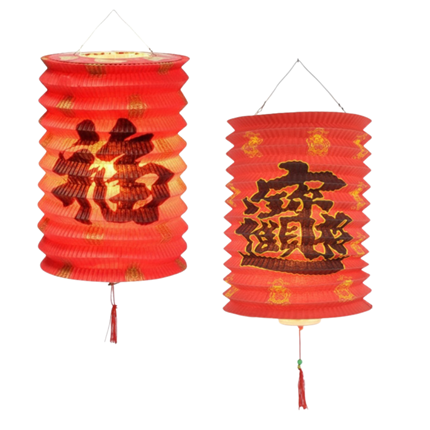 12 linternas chinas