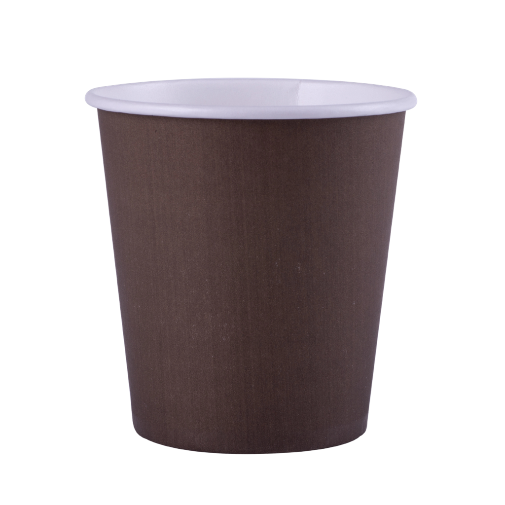 25 Vasos de papel de chocolate - 20 CL