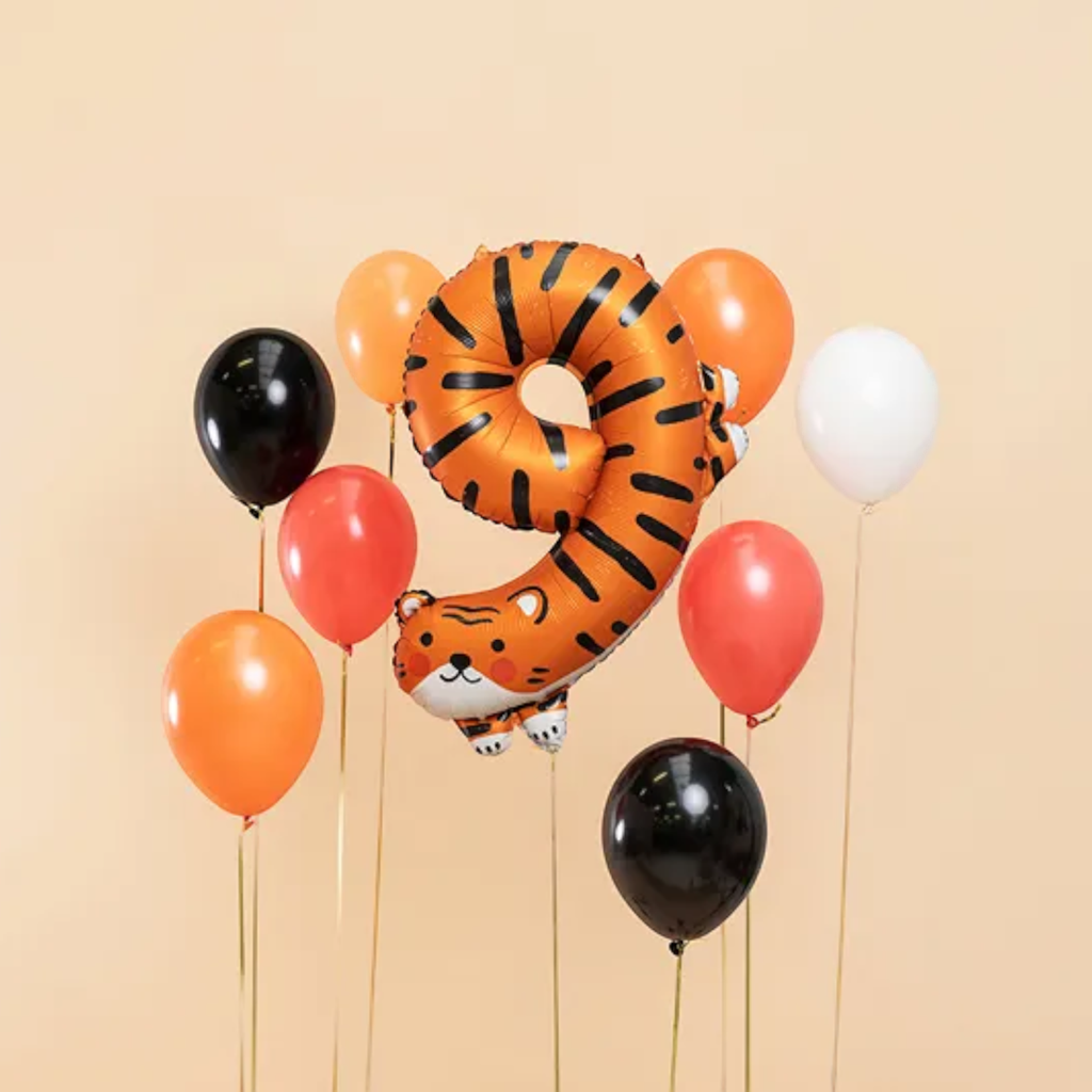 Ballon Tigre aluminio - Número 9