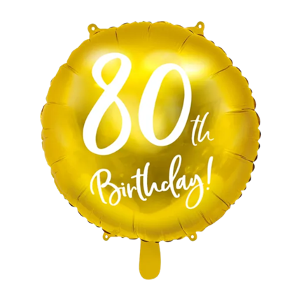 Globo de oro 80 años