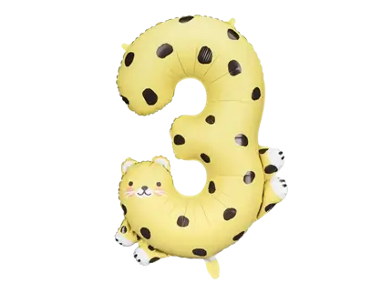 Ballon Guépard aluminio - Número 3
