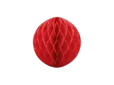 Bola de papel, roja, 20 cm