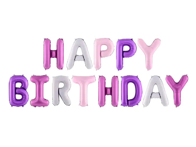 Globo Feliz Cumpleaños Rosa