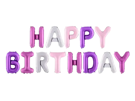 Globo Feliz Cumpleaños Rosa