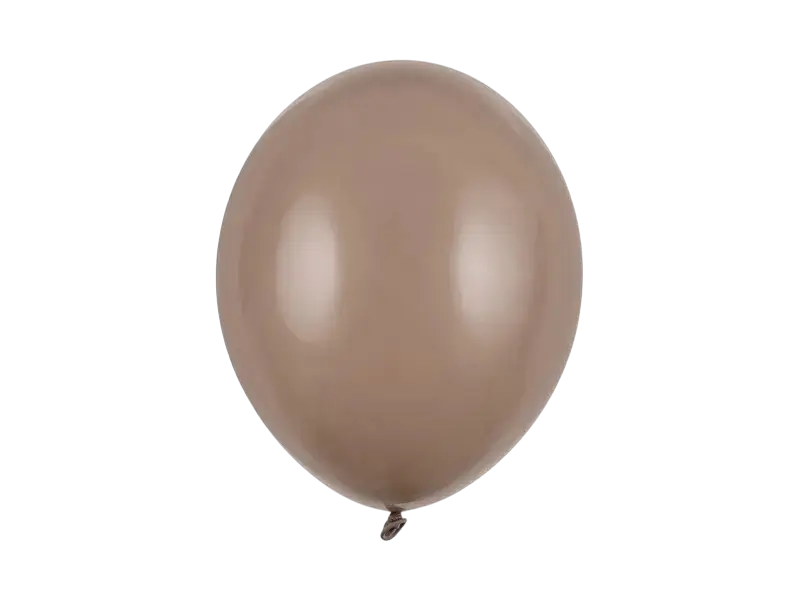 50 globos de látex cappucino