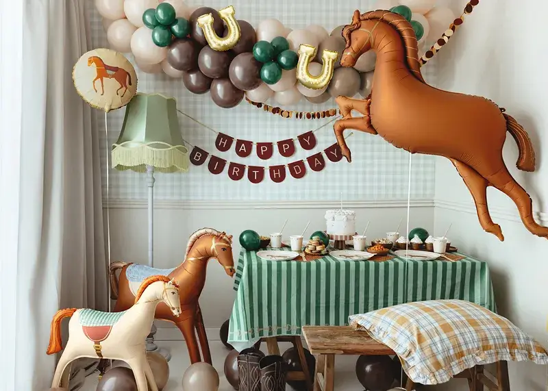 50 globos de látex cappucino