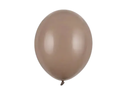 50 globos de látex cappucino