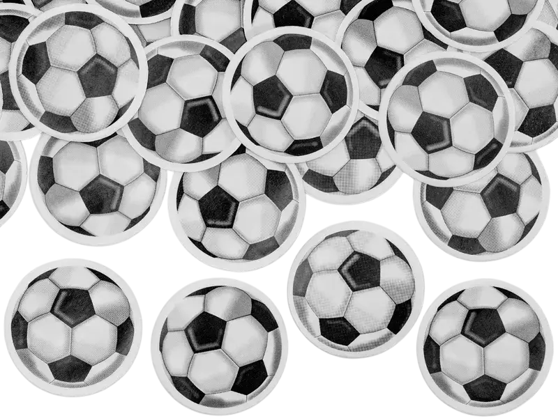 Cañón de confeti de fútbol