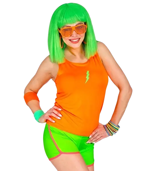 Pantalones cortos verde neón
