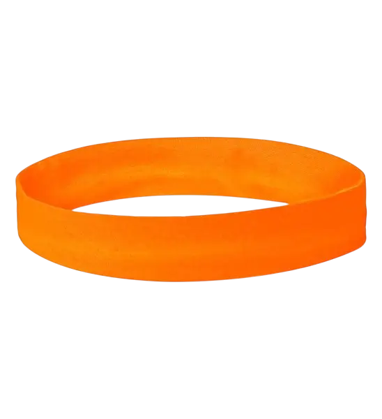 Diadema retro naranja fluorescente