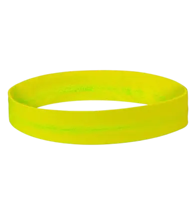 Diadema retro amarillo neón