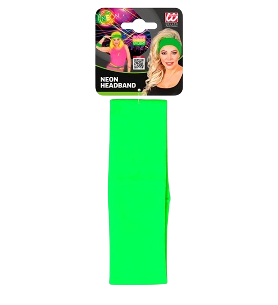 Set de diademas verde neón