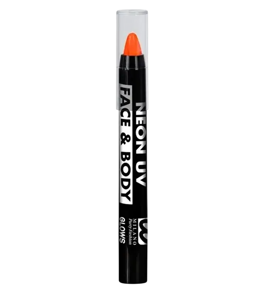Lápiz de maquillaje naranja fluorescente