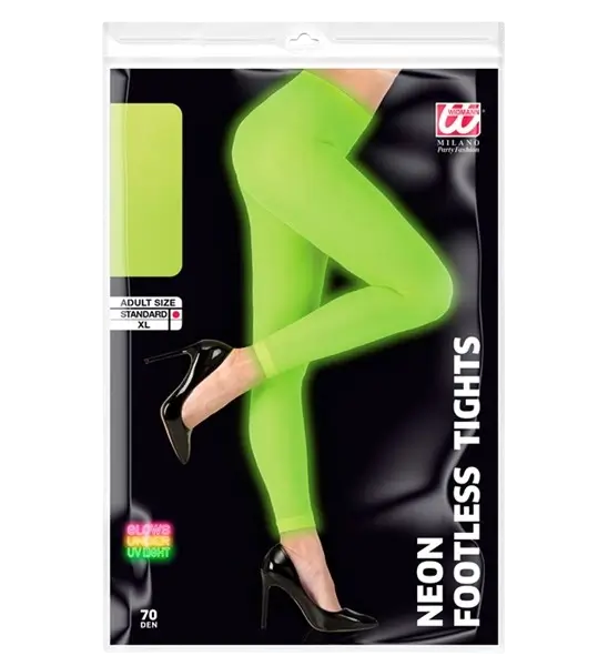 Leggings verdes fluorescentes