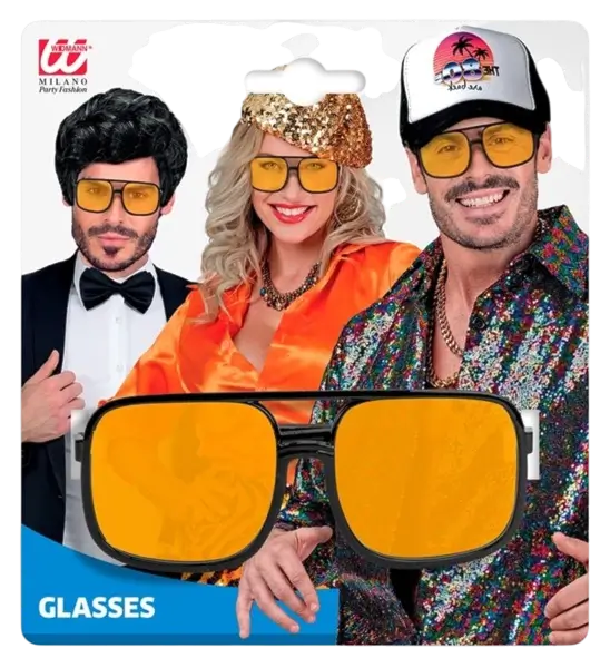 Catalejos años 90 - Lentes naranja