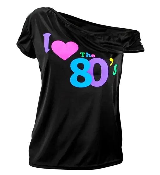 Camiseta I Love The 80's - XXL