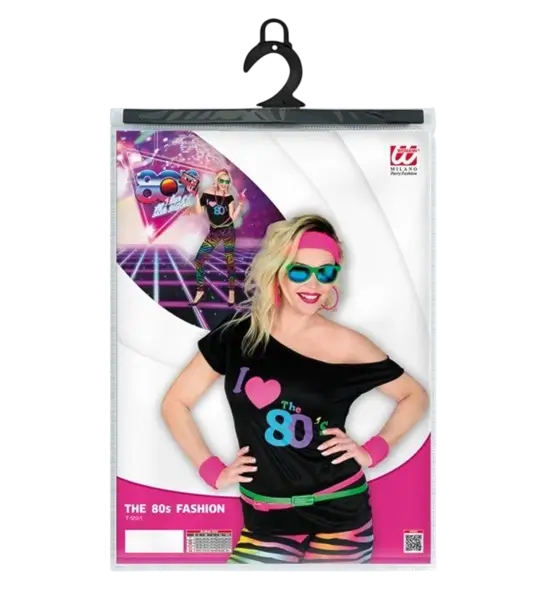 Camiseta I Love The 80's - S/M